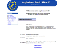 Tablet Screenshot of anglerbund-buehl.de